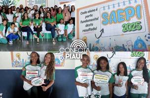 Alunos de Cristino Castro participam do Dia de Avaliação SAEPI (Foto: Reprodução)