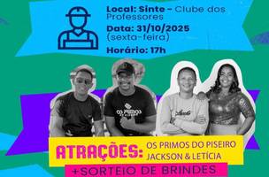 Amarante celebra o Dia do Servidor com shows e sorteios nesta sexta (Foto: Reprodução) Amarante celebra o Dia do Servidor com shows e sorteios nesta sexta (Foto: Reprodução)