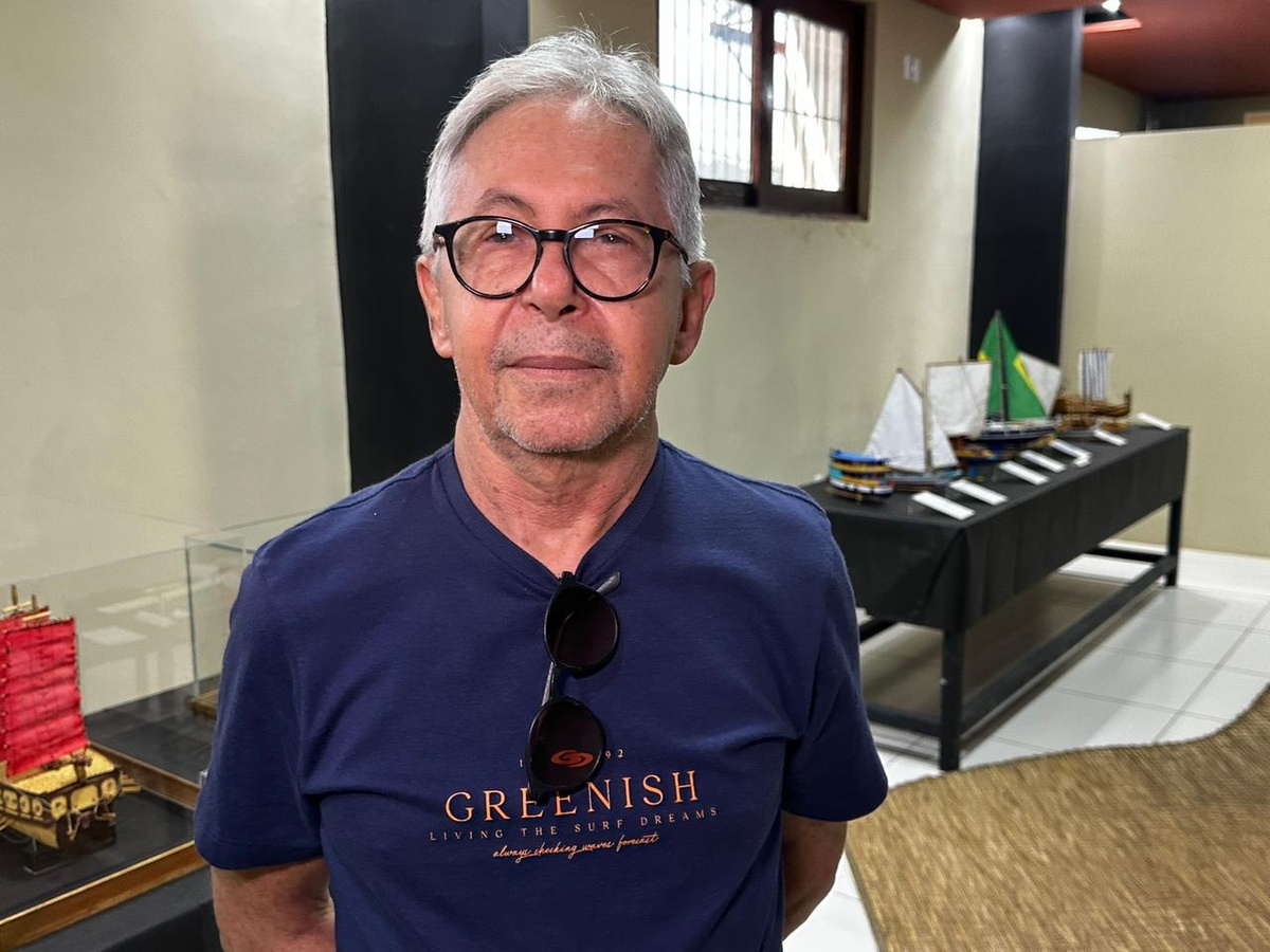 Artesão piauiense transforma madeira reciclável em réplicas de embarcações