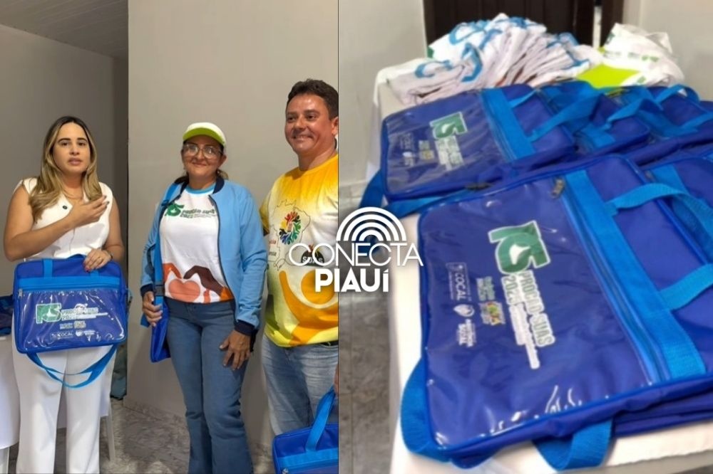Assistência Social de Cocal entrega kits a visitadores do ProCard SUS
