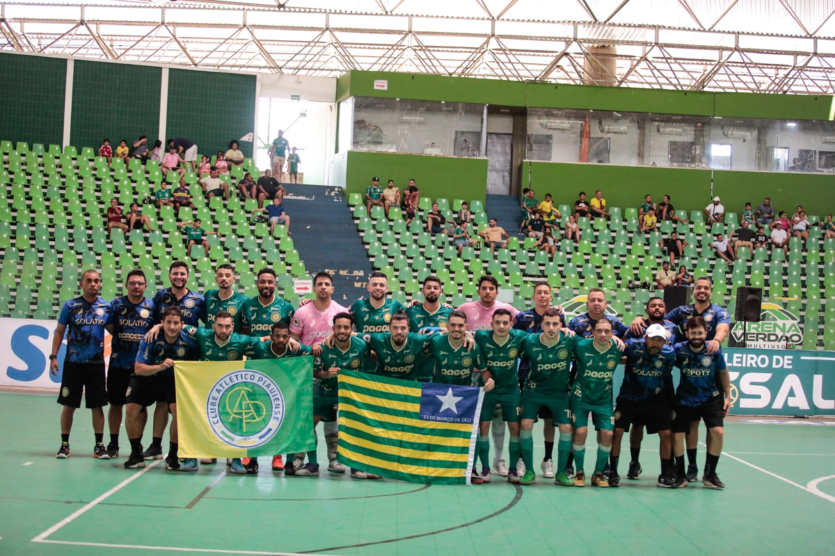 Atlético Piauiense de olho em duelo pelas quartas do Brasileiro de Futsal