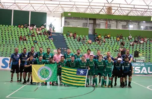 Atlético Piauiense de olho em duelo pelas quartas do Brasileiro de Futsal (Foto: Lucas Batista/Ascom CAP)