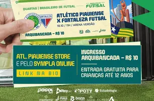 Atlético Piauiense reforça venda de ingressos para decisão contra o Fortaleza (Foto: Reprodução)