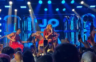 Show da Joelma no Baile do Laéllyo Mesquita (Foto: Conecta Piauí)