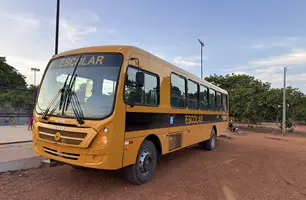 Baixa Grande do Ribeiro reforça transporte escolar com novos ônibus (Foto: Reprodução)