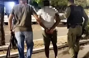 Briga por mulher termina com homem baleado e outro preso em cidade do Piauí (Foto: Reprodução)