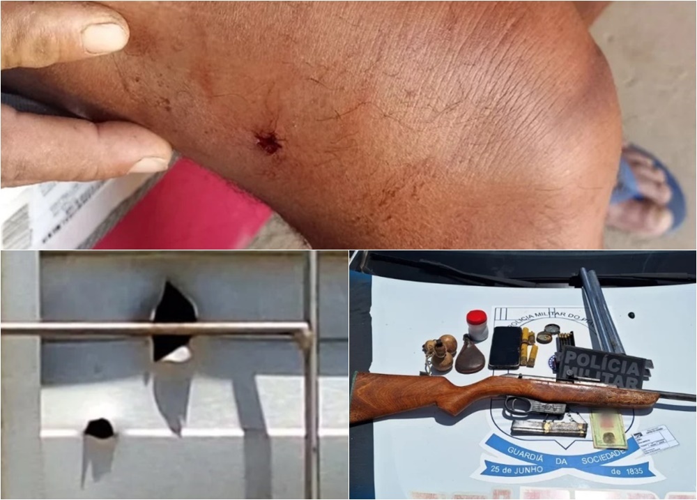 Cadeirante atira no próprio pai após briga e é preso; alegou sofrer maus-tratos