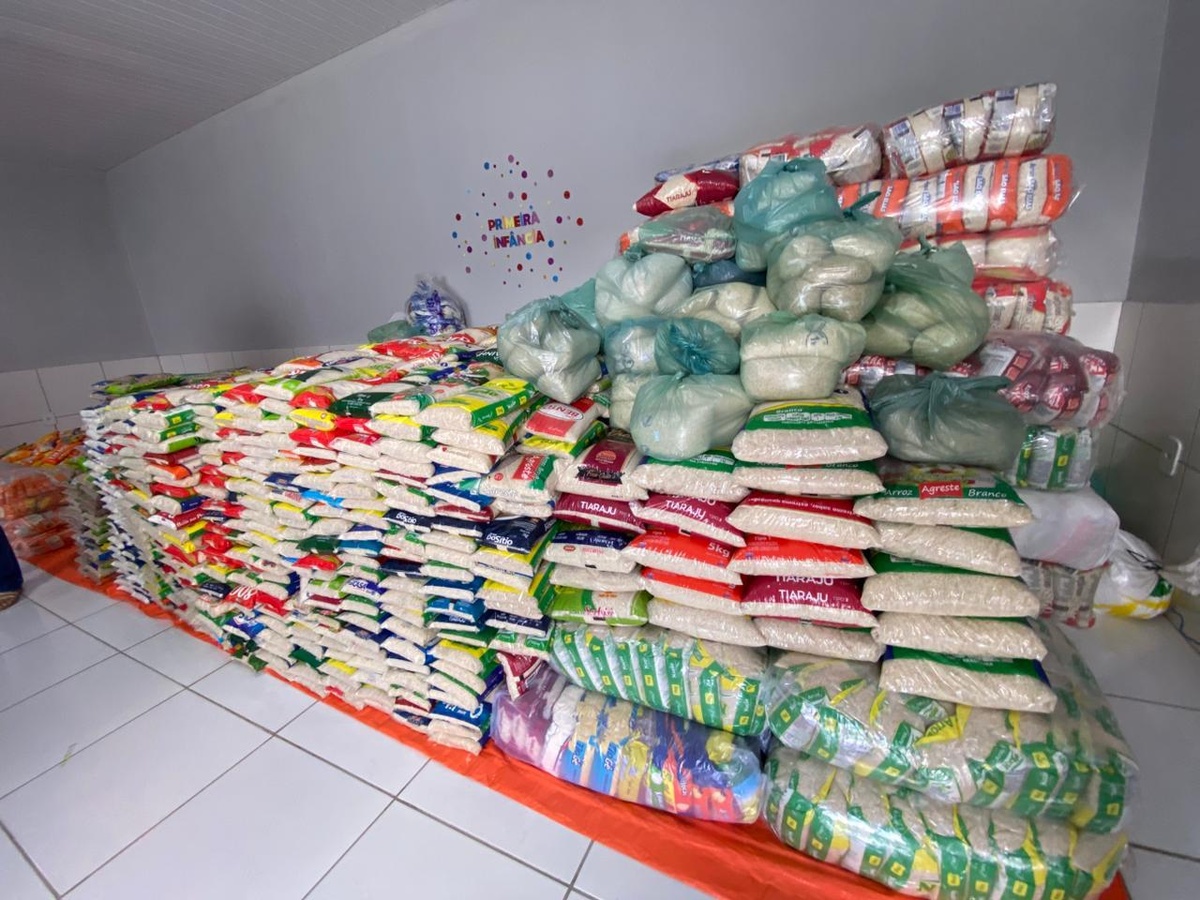 Campanha da Micarina de Esperantina arrecada mais de 7 toneladas em alimentos