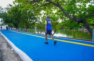 Centro Administrativo ganha pista de caminhada e requalificação de calçadas (Foto: Reprodução)