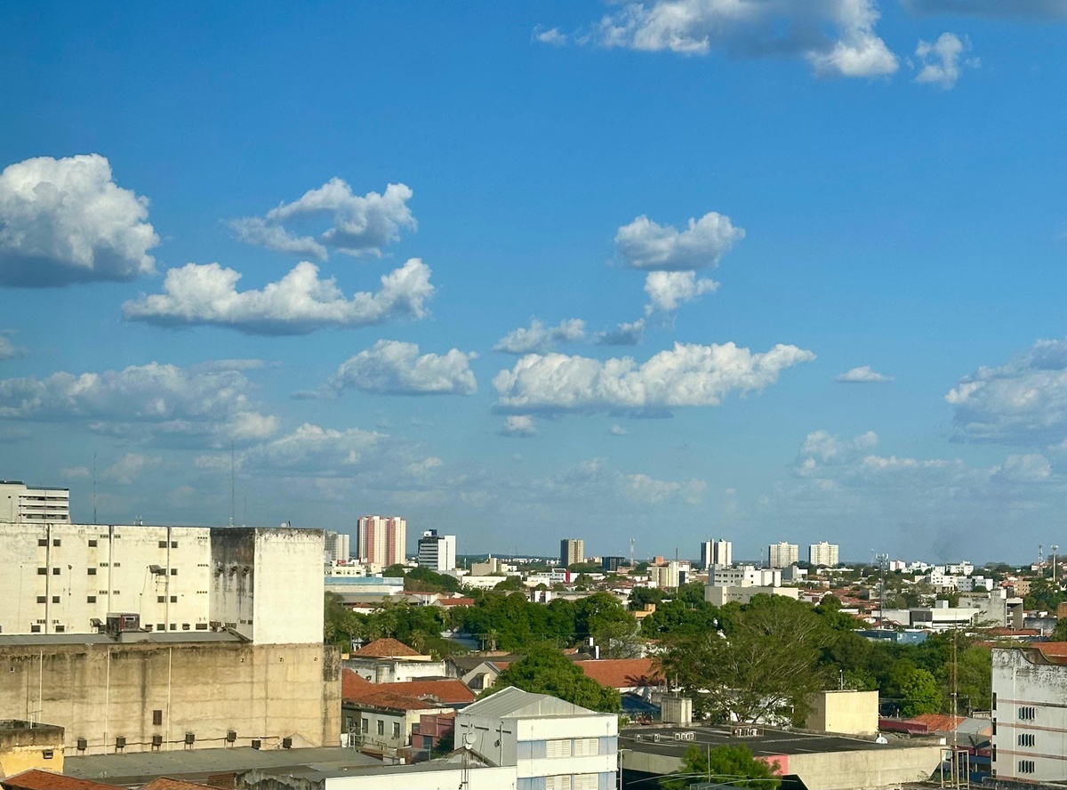 Céu aberto em Teresina