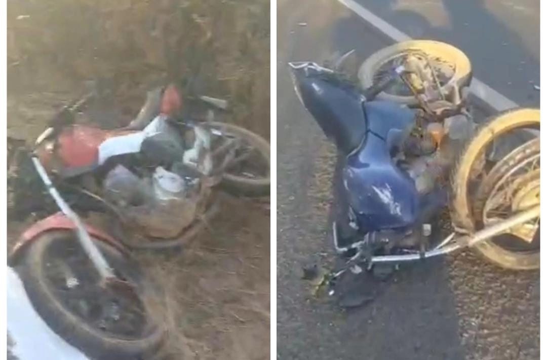 Colisão entre motos deixa um morto e um ferido grave na BR-230, em Oeiras
