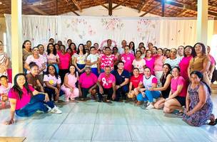 Colônia do Piauí realiza ação do Outubro Rosa na localidade Oitis (Foto: Reprodução) Colônia do Piauí realiza ação do Outubro Rosa na localidade Oitis (Foto: Reprodução)