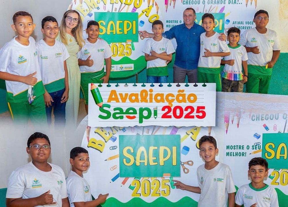 Com entusiasmo, alunos de Avelino Lopes Participam da Avaliação SAEPI 2025