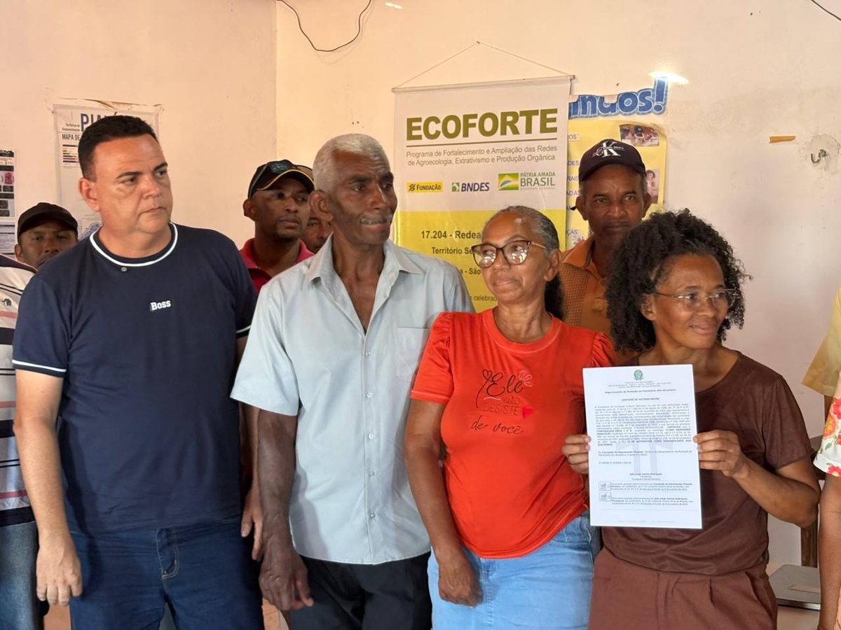Comunidades Onça 1, 2 e 3 são reconhecidas como áreas remanescentes de quilombo