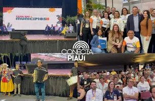 Conecta Piauí realiza cobertura especial no primeiro dia da Feira dos Municípios (Foto: Conecta Piauí)
