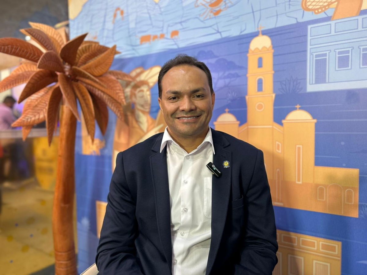 Conecta Piauí recebe prefeito Pedro Gomes durante a Feira dos Municípios