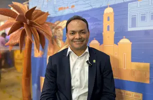 Conecta Piauí recebe prefeito Pedro Gomes durante a Feira dos Municípios (Foto: Conecta Piauí)