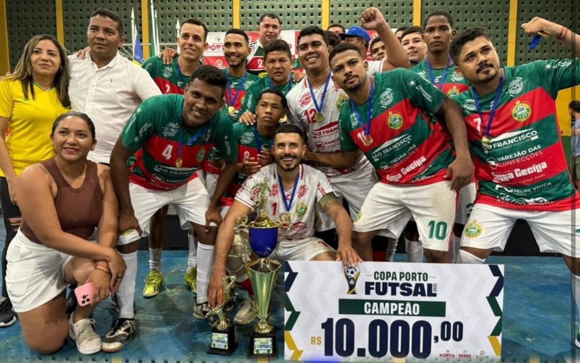 Copa Porto encerra com sucesso e consagra o time Lamas como grande campeão