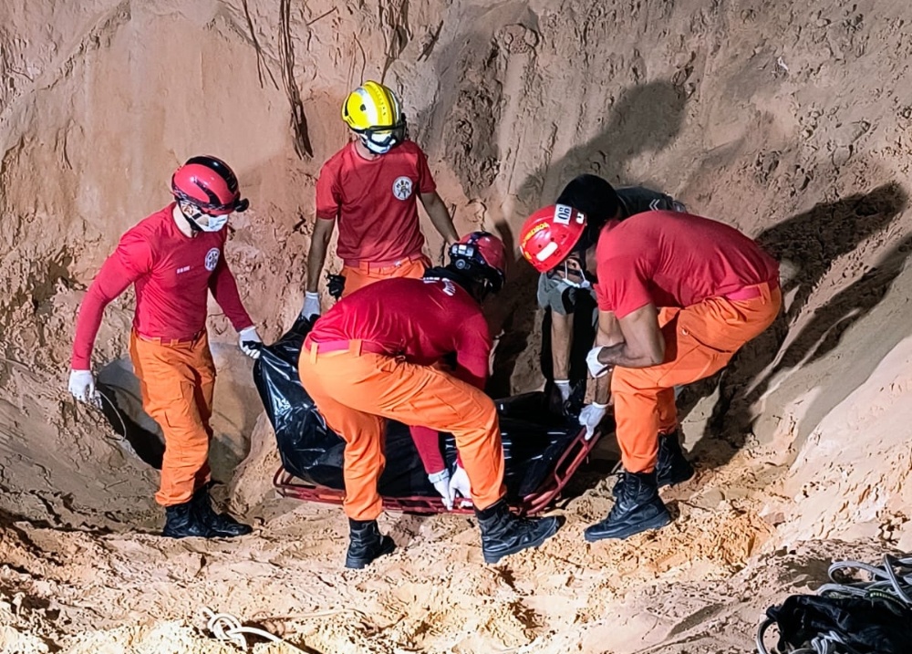 Corpo de homem soterrado após desabamento de poço é resgatado em Gilbués