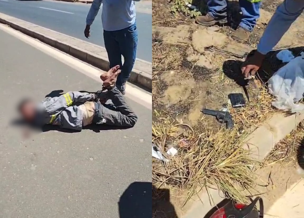 Criminoso é detido por populares durante tentativa de assalto na zona Sul de Teresina
