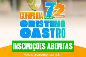Cristino Castro celebra 72 anos com corrida e caminhada alusivas ao aniversário (Foto: Reprodução)