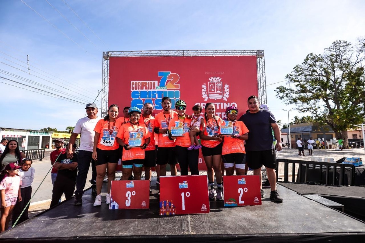 Cristino Castro inicia comemorações pelos 72 anos com corrida e ciclismo