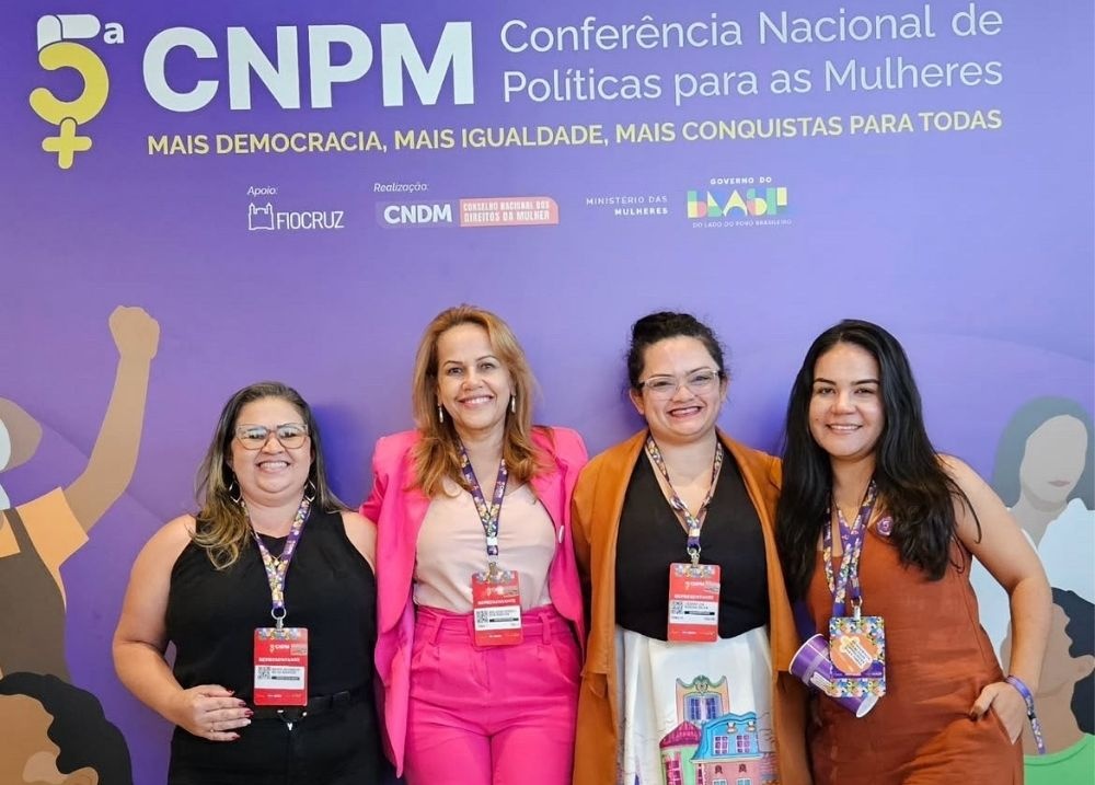 Delegadas de Jurema participam de Conferência Nacional de Políticas para Mulheres