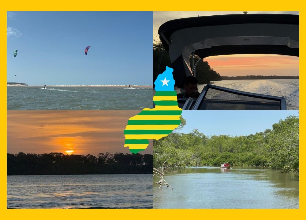 Delta do Parnaíba encanta turistas e atletas com belezas naturais e esportivas