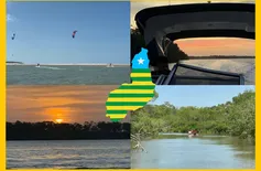 Delta do Parnaíba encanta turistas e atletas com belezas naturais e esportivas