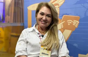 Deputada Simone Pereira destaca potencialidades piauienses na Feira dos Municípios (Foto: Conecta Piauí)