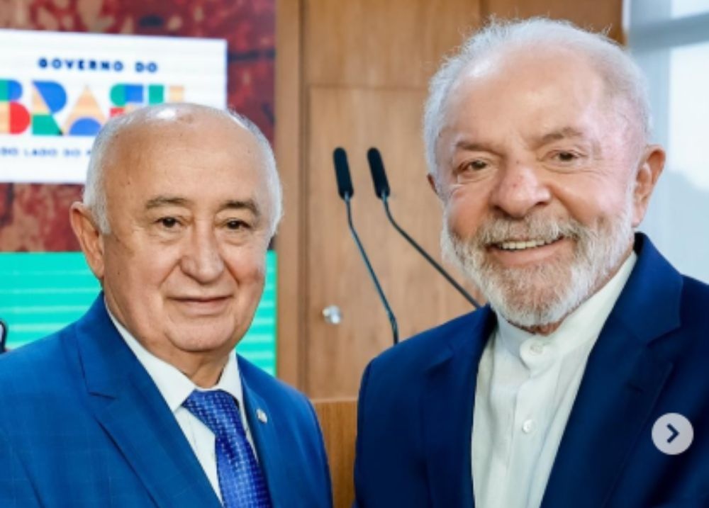 Deputado Júlio César e presidente Lula