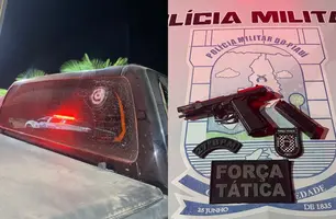 Discussão em prostíbulo termina em tiros e atropelamento em Parnaíba (Foto: Divulgação/PMPI)