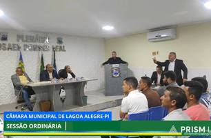 Discussão entre vereadores causa tumulto na Câmara Municipal de Lagoa Alegre (Foto: Reprodução)