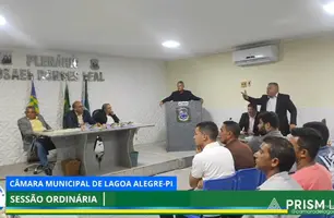 Discussão entre vereadores causa tumulto na Câmara Municipal de Lagoa Alegre (Foto: Reprodução)