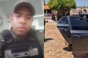 Disparo acidental matou policial militar durante ocorrência em José de Freitas (Foto: Reprodução)