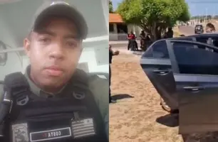 Disparo acidental matou policial militar durante ocorrência em José de Freitas (Foto: Reprodução)