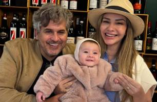 Dr. Pablo, a filha nicole e a esposa Anyara (Foto: Reprodução/Redes Sociais) Dr. Pablo, a filha nicole e a esposa Anyara (Foto: Reprodução/Redes Sociais)