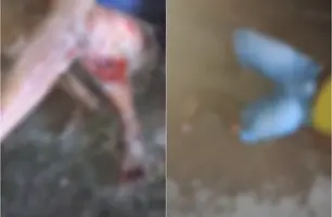 Duas pessoas ficam gravemente feridas em acidente causado por falta de sinalização em Aldeias Altas (Foto: Reprodução)