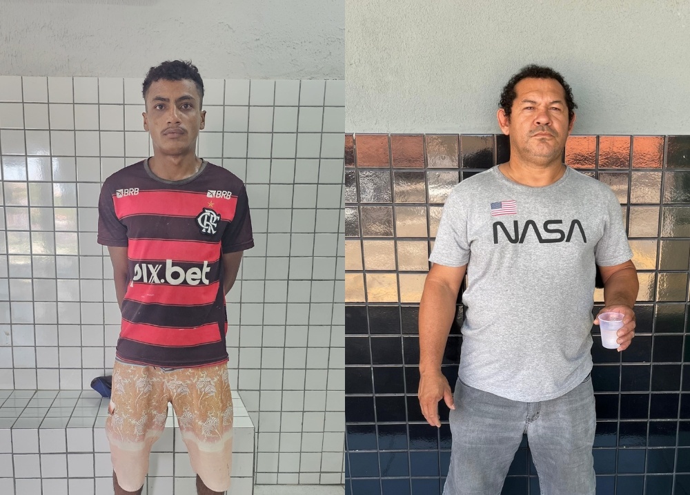 Dupla é presa e PM recupera equipamentos furtados no Centro de Parnaíba