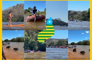 Em Ribeiro Gonçalves, festa e natureza se unem na tradicional Descida das Boias (Foto: Conecta Piauí)