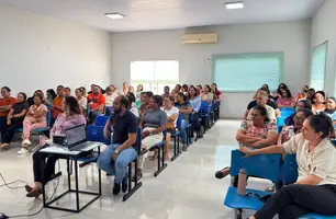 Equipe da Saúde de Ribeiro Gonçalves participa de capacitação sobre desigualdade (Foto: Reprodução)