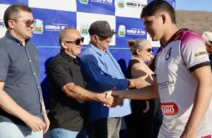 Estação vence Força Jovem na abertura do Campeonato Municipal de Assunção do Piauí (Foto: Reprodução)