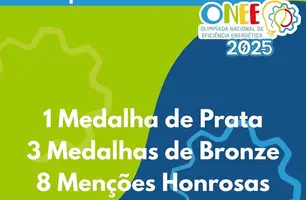 Estudantes de Caxingó são premiados na Olimpíada Nacional de Eficiência Energética (Foto: Reprodução)