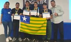 Estudantes do Piauí brilham com 16 ouros na Olimpíada Brasileira de Foguetes