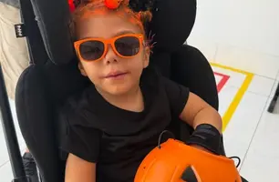 Família faz campanha para menino em tratamento com células-tronco (Foto: Reprodução)