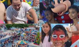 Festa do Dia das Crianças leva alegria e diversão a famílias de Palmeira do Piauí (Foto: Reprodução)