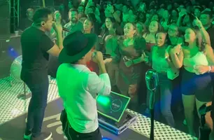 Festa do Servidor em Guadalupe reúne grande público co9m show dos Meninos de Barão (Foto: Reprodução)