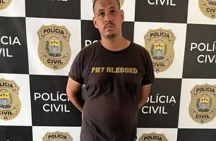 Foragido de São Paulo é preso pela Polícia Civil no Centro de Teresina (Foto: Reprodução)