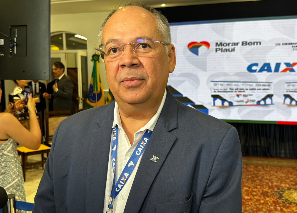 Francisco Elizomar, superintendente da Caixa Econômica no Piauí