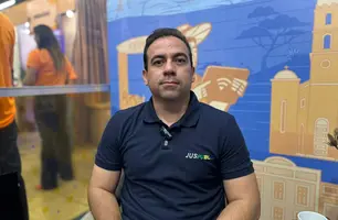 Gibran Melo destaca oportunidades de negócios na Feira dos Municípios (Foto: Conecta Piauí)